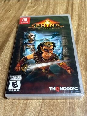 NEW SEALED Sphinx and the Cursed Mummy Nintendo Switch Game